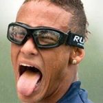 Momento de tietagem do craque Neymar em jogo pela Liga Americana na cidade de Nova York
