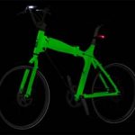 Bicicleta que brilha no escuro traz mais segurança ao ciclista noturno