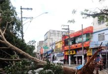 São Paulo enfrenta ventos de quase 100 km/h nesta quarta-feira; Congonhas cancelou 167 voos