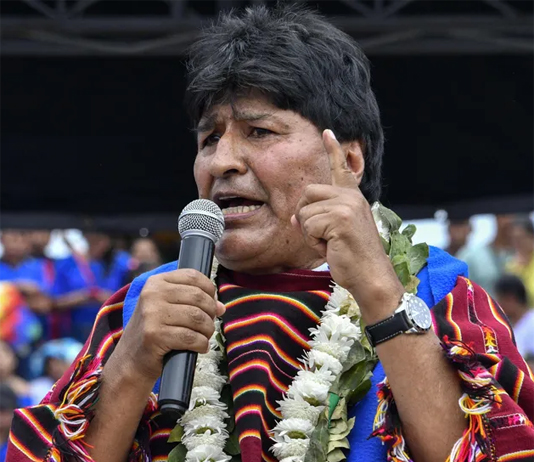 Ministério Público da Bolívia manda prender o ex-presidente Evo Morales por “terrorismo”